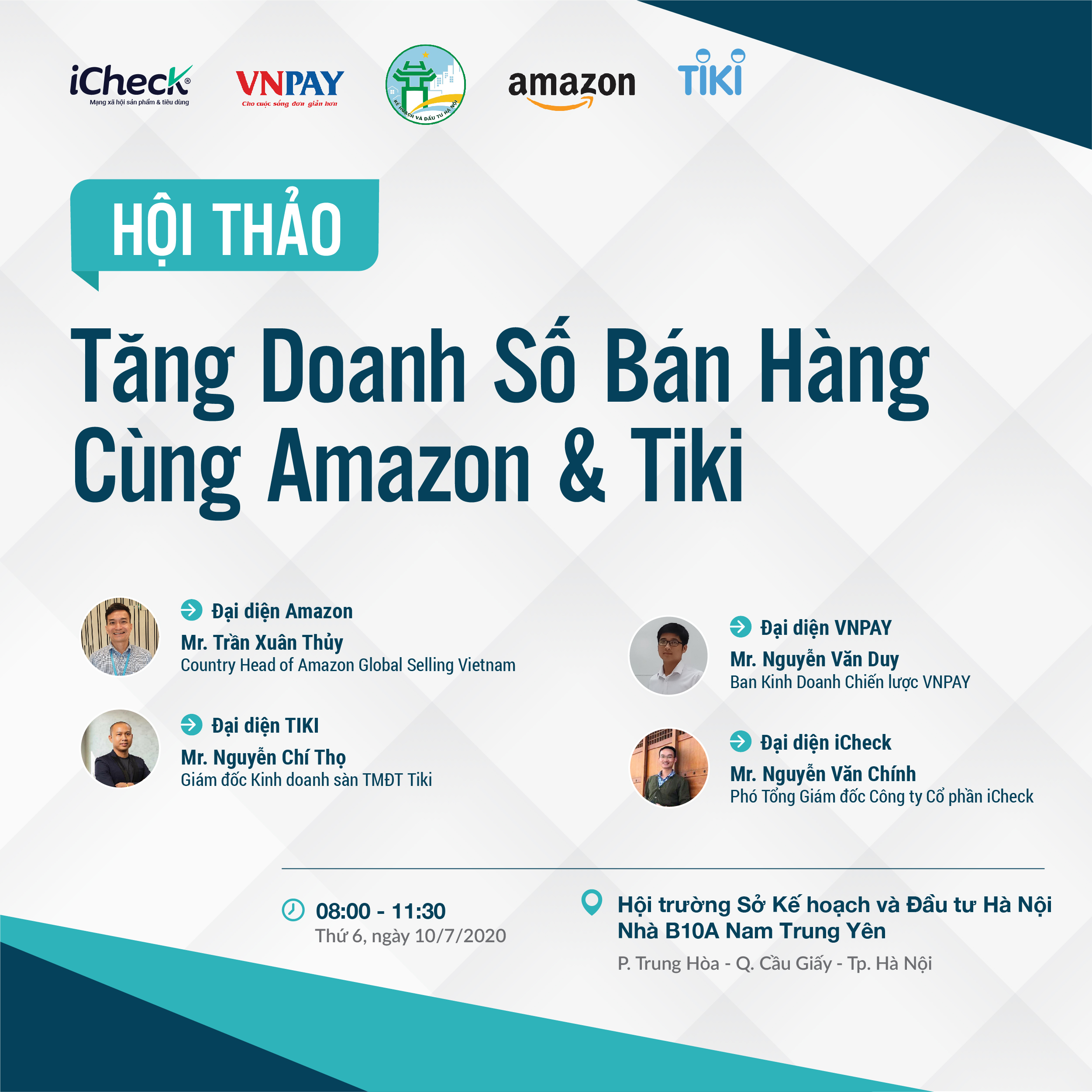 iCheck phối hợp tổ chức sự kiện Tăng doanh số bán hàng cho doanh nghiệp mùa Covid-19