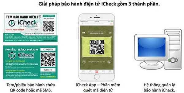 Tem bảo hành điện tử của iCheck có khó sử dụng không?