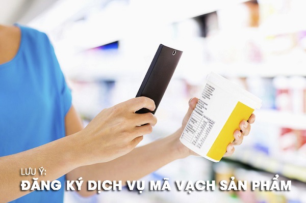 lưu ý khi đăng ký mã vạch