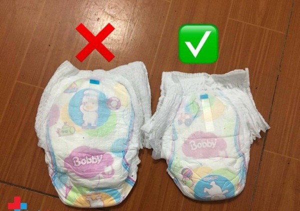 Nhận biết bỉm thật giả qua màu sắc