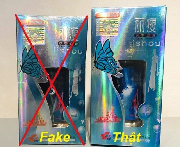 Dấu hiệu cho thấy thuốc giảm cân Lishou chính hãng