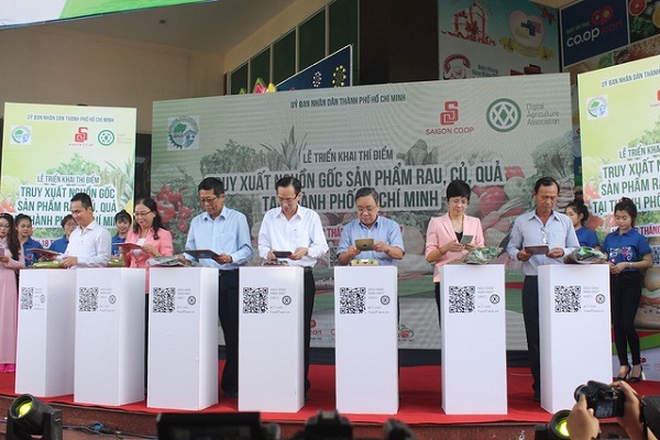 Triển khai truy xuất nguồn gốc rau củ quả
